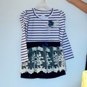 Girls stipe dress